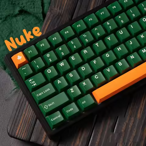 GMK Nuke Data keycaps Cherry profile ABS Doubleshot 163keys