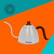 Brewista - Stovetop Gooseneck Kettle with Wood Grain Handle and Lid 700ml