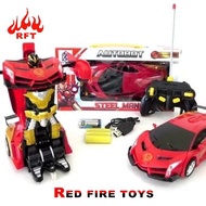 RC AUTOBOT MOBIL REMOTE TRANSFORM BISA JADI ROBOT IRONMAN