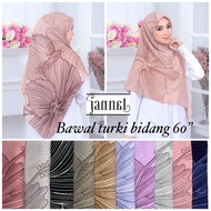 (Borong 10 &amp; 20 Pcs) Tudung Bawal Turki Bidang 60