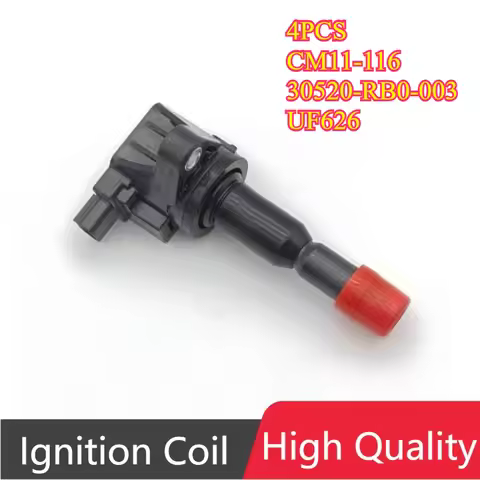 4Pcs CM11-116 CM11116 30520RB0003 30520-RB0-003 30520RB0S01 UF626 Ignition Coil For Honda CITY V CIV