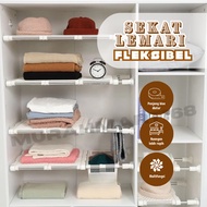 Flexible wardrobe divider can be customized in/ Partition Wardrobe Divider