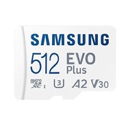 SAMSUNG 三星  EVO Plus microSD 512G U3 A2 V30記憶卡