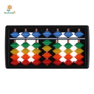 LILY Mini Plastic Abacus Arithmetic 7 Digits Kids Maths Abacus educational Toys uuu