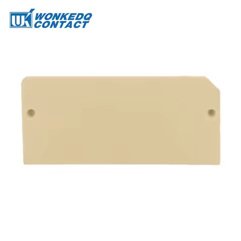 1Pc AP ASK1 End Barrier Plate For ASK1EN ASK 1EN Wire Connector Screw DIN Rail Terminal Block Access