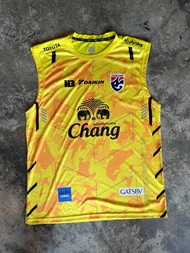 เสื้อกีฬา เสื้อฟุตบอล เสื้อกีฬาแขนกุด รุ่น Pro Diy thailand Chang