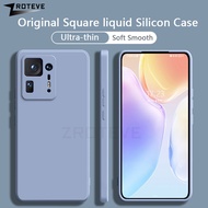 Mix 4 Case ZROTEVE Square Liquid Silicone Soft Cover For Xiaomi Mi Mix 4 3 2S 2 S Xiomi Mix4 Mix3 Mix2 Mix2s Phone Cases