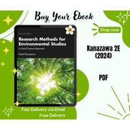 Research Methods for Environmental Studies: A Social Science Approach (2E, 2024)