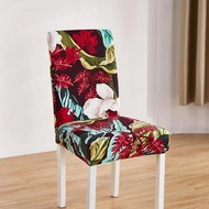 BHM 1pc Elegant Elastic Chair Cover Dining Chair Cover