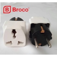 Over PlugBroco 1391055 3-pin to 2-pin plug Converter