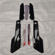 Win100 car fairing, black honda win100 side cover, model 94, purple stamp