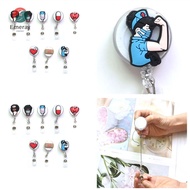 EMERAY Badge Reel Clip Cute Badge Holder Practical Portable ID Card Badge Holder
