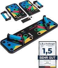 JELEX Tornado Push Up Board, Multifunctional Fitness Board 64 cm 19 cm, Including 10 Weeks Super Set