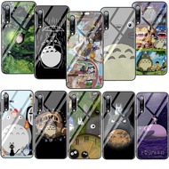 Xiaomi Redmi Note 6 Note11s Note 11 Pro 5G Note 11T Pro Note 11T Pro+ Tempered Glass TPU Cover Soft Silicone Phone Case AM14 Anime My Neighbor Totoro