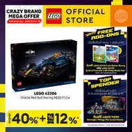LEGO Technic 42206 Oracle Red Bull Racing RB20 F1 Car (1639 Pieces) Building Blocks Kids Toy