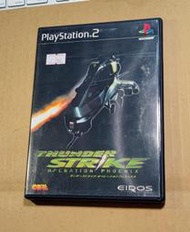 PS2日版遊戲- THUNDER STRIKE OPERATION PHOENIX 雷電攻擊 鳳凰行動 閃電直升機
