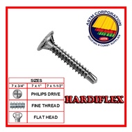 HARDIFLEX SCREW 7X3/4 (500 Pcs.)