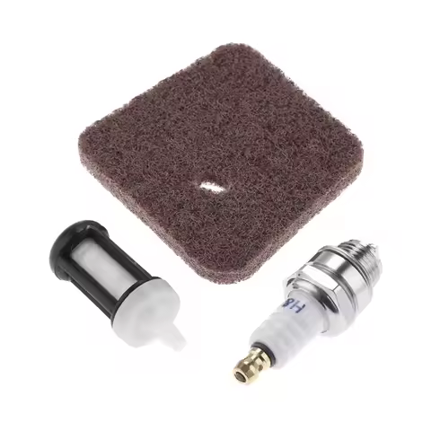 3Pcs/set Air Fuel Filter Spark Plug Replacement For Stihl FS38 FS45 FS46 FS55 FC55 HS45 KM55 HL45 St