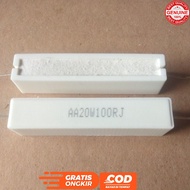 R CHALK 20 WATT 100 OHM RESISTOR AA20W100RJ Minimum Buy 2 Pcs