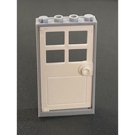 Compatible with Lego 60616 Glass 60623 1x4x6 Four-Pane Door 60596 1x4x6 Door Frame Building Blocks G