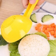 1pc Half-Circle Rice Ball Mold, Rice Shaper And Diy Bento Box Tool, Plastic Rice Spoon, Back To Scho