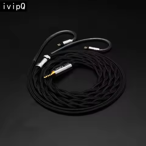 ivipQ-516-7NOCC Earphone Upgrade Cable,With/3.5/4.4/QDC/TFZ/2PIN/MMCX For HOLA Zero KATO Winter Cade
