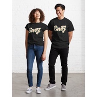 Rainbow Print 16 Personalities ENFJ Retro T-shirt - Round Neck, Short Sleeve, Pure Cotton, Summer St