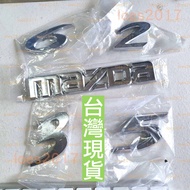 MAZDA Letter Label Rear Car Tail Sticker Word 3 6 2 5 Number 2