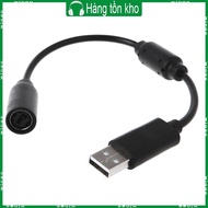 WIN Wired Controller Separation Cable USB Lead for Xbox 360 Black  Quality Wired