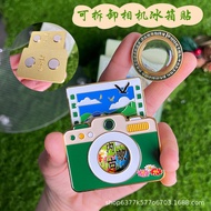 Magnet Peti Sejuk Logam Mongolia Dalaman Baharu dari Hohhot, Hulunbuir, Cenderamata Budaya dan Kreat