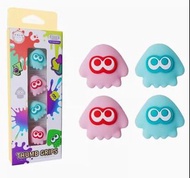 (全新) Switch Joy-con 用 Splatoon 3 漆彈大作戰 3 漆彈 3 特別色 Analog Stick 類比桿保護帽 套裝 (1套共粒)