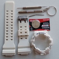 GA700 Strap & Bezel Replacement GA700 GA 700 GA710 MATTE WHITE