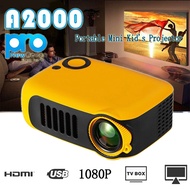 🔥Mini Projector 4K A2000/A10/YG300 Projector 1080P Resolution Android WIFI LED Portable HD Projector