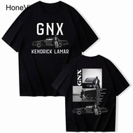 HONEVIDIC 2025 Kendrick Lamar GNX Tour T-Shirts Men Women Cotton Tshirt Rapper O-Neck Short Sleeve T