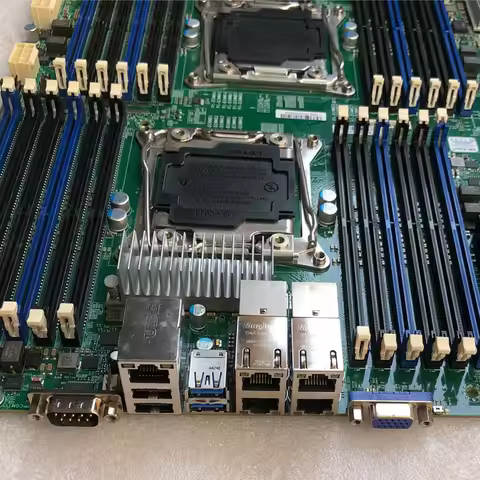 Server Motherboard LGA2011 C612 Xeon E5-2600 v3/v4 Family DDR4 PCI-E 3.0 X10DRC-LN4+ E.E.ATX