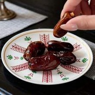 1pc Ceramic Coffee Saucer, Cup Coaster, Food Plates, Dish, Decorative & Practical Kitchenware,Middle