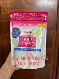 [Date 10/2026]Bột amino Collagen Meiji Nhật Bản