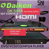 DVD PLAYER HDMI DVD DAIKEN DK 595A ADA CEY CONTROL