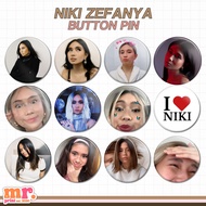 NIKI ZEFANYA BUTTON PIN BADGE 88 RISING BUTTON PIN BADGE 1.25"