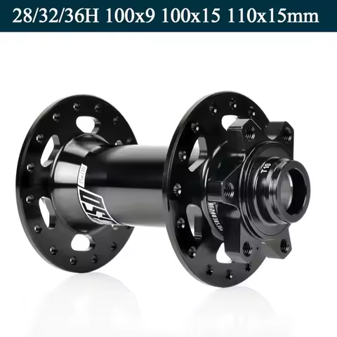 Koozer 350 Front Hubs 5x100 QR 15x110mm Boost 6-Bolts Disc 2 Sealed Bearing AL7075 E-Bike Parts 28H 