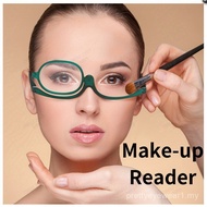 Makeup Reading Glasses Cermin Mata Rabun Dekat Membaca Movable Single Lens Spec Spek Multifunctional