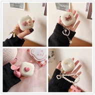ins love/flower For Soundcore R50i NC / R60i NC / K20i / R50i case with keychian &Silicone Earphone 