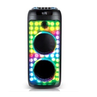 Portable Speaker hot-8003Dual Speaker Creation USB Speaker Light Ring50W Bluetooth Square Dance High