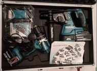 賣全新Makita 18 V 充電式工具套裝（衝擊電鑽+油壓鑽+電+叉機） $3500 海怡半島站交收