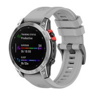 26 22 20มม. สายนาฬิกาซิลิโคนสำหรับ Garmin Fenix 6X 6 6S Pro 7X 7 Easyfit สายรัดข้อมือ Fenix 5 5X 5S Plus Smartwatch สร้อยข้อมือ