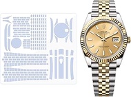 BagArmor Protective Film for Rolex Datejust 41mm Ref. 126331 126333 126334 Jubilee bracelet. Transpa