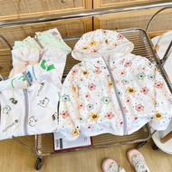 ​Children Sunscreen Clothing Summer Breathable Thin Style Boys Girls Skin Clothing Sunscreen Clothin