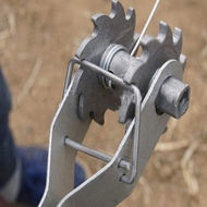10Pcs Fence Tensioner Heavy Duty In-Line Wire Strainer Wire Ratchet Tensioner for Electric Fence Far