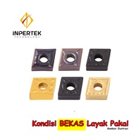 Insert CNMG 09 04 Carbide Mata Bubut CNMG 09 Pisau Bubut Chip Bubut CNMG09 CNC Widia