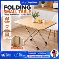 【Campstead】 Foldable Folding Table Home eating small table Easy To Carry dining table portable Eat D